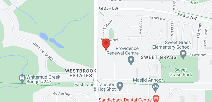 map of #33 3221 119 ST NW